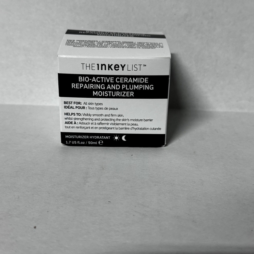 The Inkey List - Bio-Active Ceramide Repairing And Plumping Moisturizer - 1.7 Oz